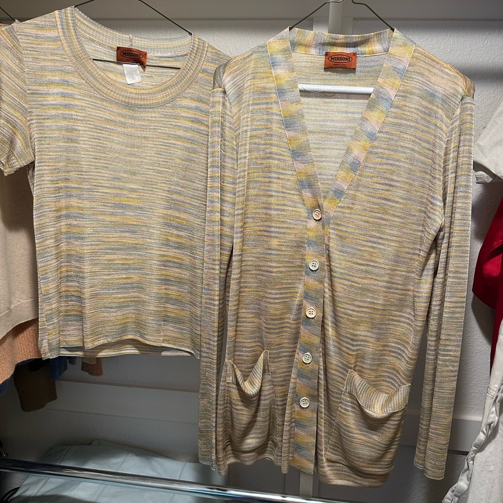 Missoni Shirt and Cardigan set